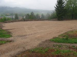 UREDITEV PARKIRIŠČA NAD CERKNICO - BAZEN